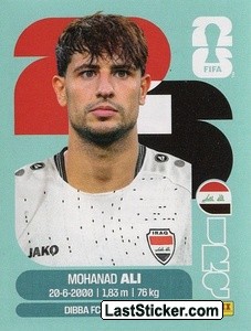Mohanad Ali IRQ20 - Standard Edition kart gorseli