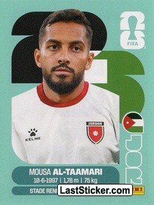 Musa Al-Taamari JOR15 - Standard Edition kart gorseli