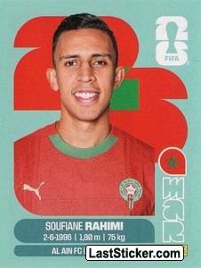 Soufiane Rahimi MAR18 - Standard Edition kart gorseli
