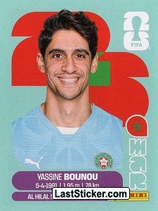 Yassine Bounou MAR2 - Standard Edition kart görseli