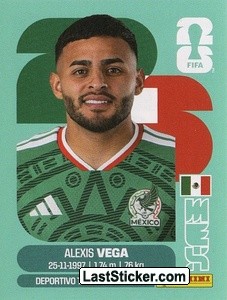 Alexis Vega MEX18 - Standard Edition kart gorseli