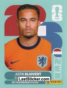 Justin Kluivert NED16 - Standard Edition kart gorseli