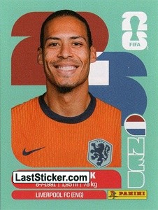 Virgil van Dijk NED3 - Standard Edition kart gorseli
