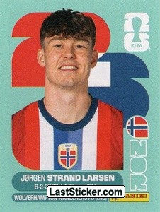Jorgen Strand Larsen NOR18 - Standard Edition kart gorseli
