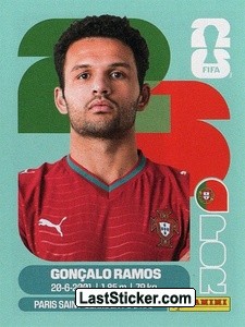 Gonçalo Ramos POR18 - Standard Edition kart gorseli