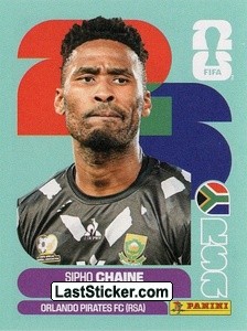 Sipho Chaine RSA3 - Standard Edition kart gorseli