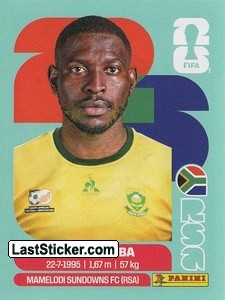 Aubrey Modiba RSA4 - Standard Edition kart gorseli