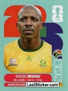 Khuliso Mudau RSA9 - Standard Edition kart gorseli