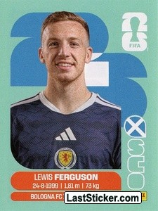 Lewis Ferguson SCO14 - Standard Edition kart gorseli