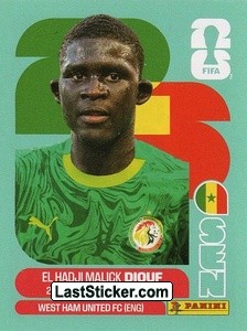 El Hadji Malick Diouf SEN7 - Standard Edition kart gorseli