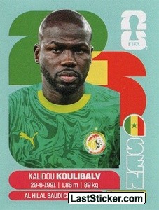 Kalidou Koulibaly SEN8 - Standard Edition kart gorseli