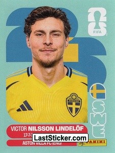 Victor Nilsson Lindelöf SWE6 - Standard Edition kart gorseli