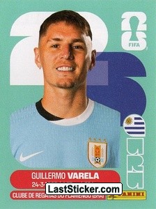 Guillermo Varela URU8 - Standard Edition kart gorseli