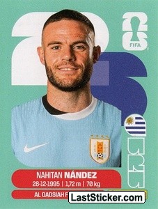 Nahitan Nandez URU9 - Standard Edition kart gorseli