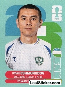 Umar Eshmurodov UZB5 - Standard Edition kart gorseli