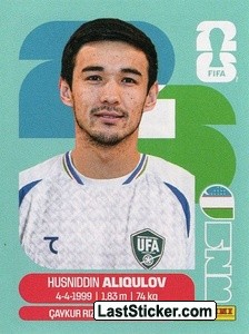 Husniddin Aliqulov UZB6 - Standard Edition kart görseli