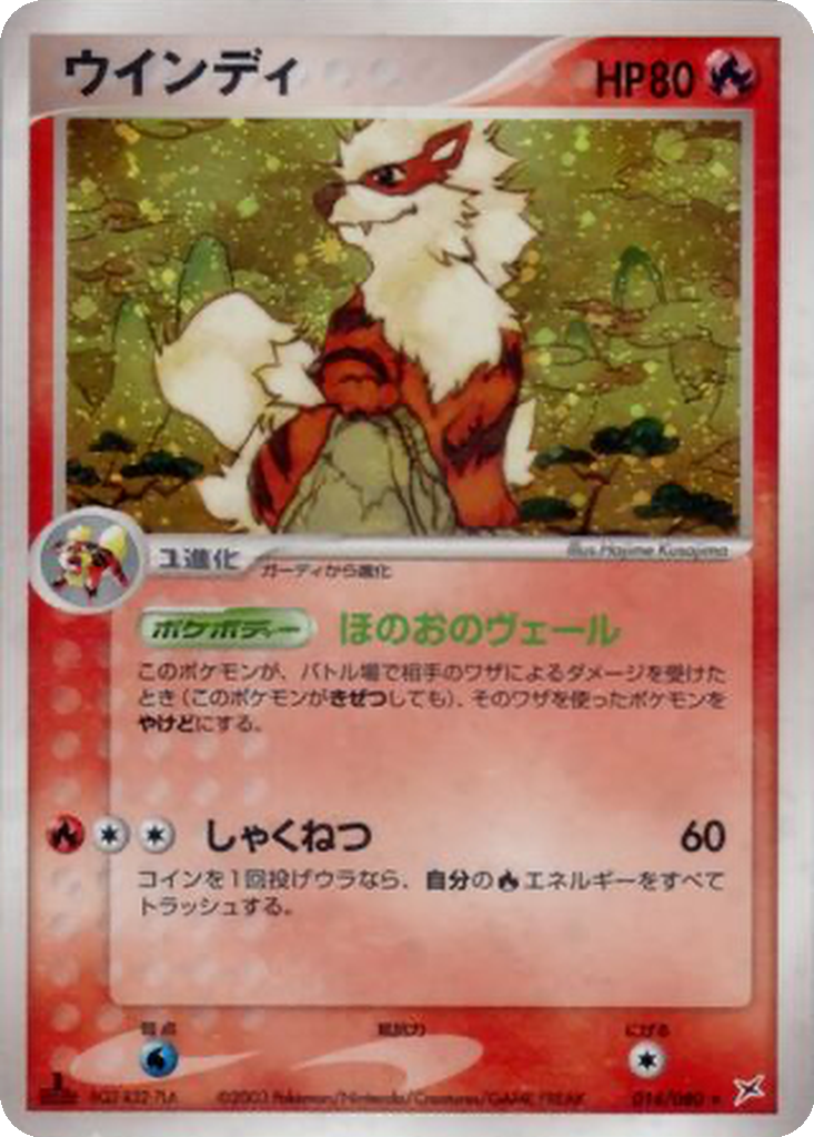 Arcanine 14 - Magma VS Aqua: Two Ambitions kart görseli