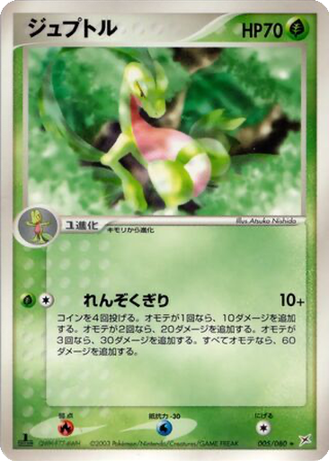 Grovyle 5 - Magma VS Aqua: Two Ambitions kart gorseli