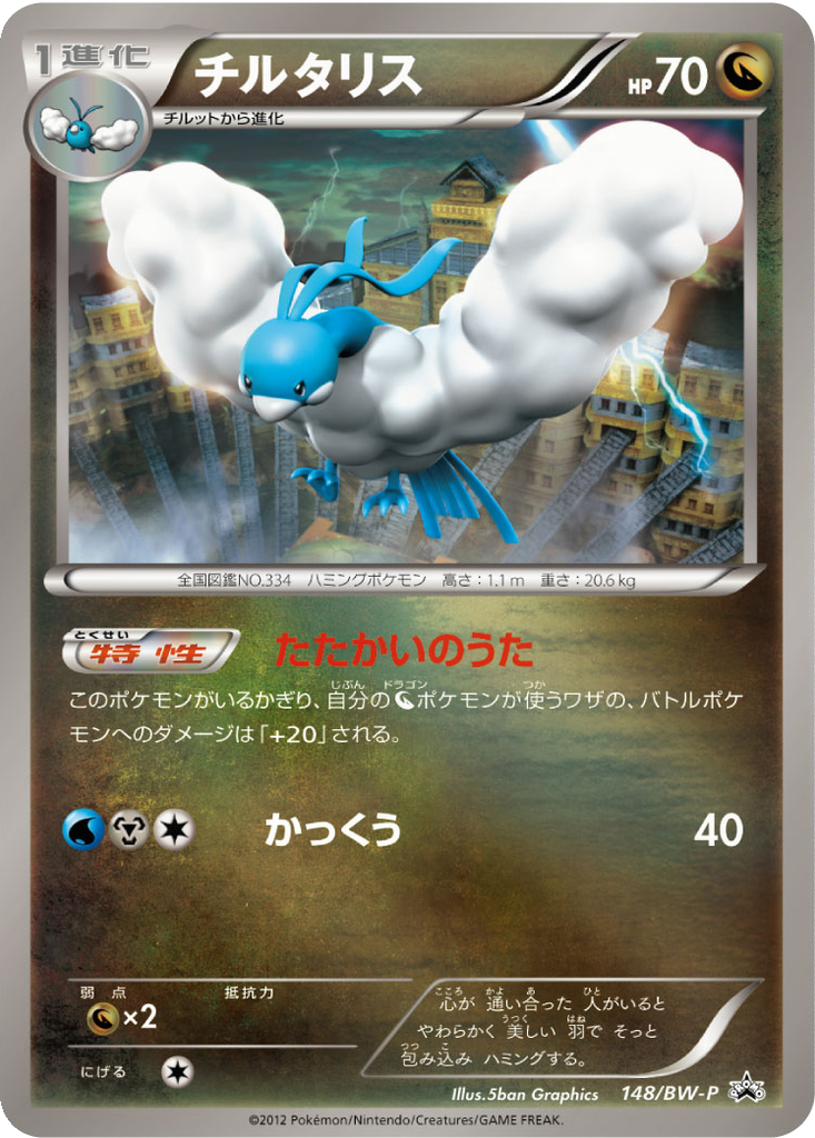 Altaria 148 - Black & White Promos kart görseli