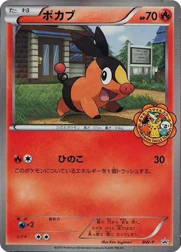 Tepig 2 - Black & White Unnumbered Promos kart görseli