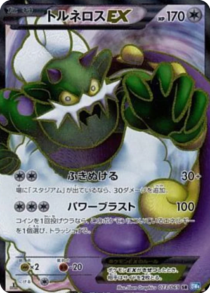 Tornadus EX 73 - Dark Rush kart görseli