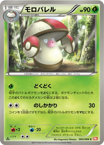 Amoonguss 5 - Red Collection kart gorseli