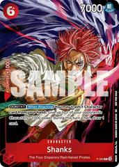Shanks P-083 - One Piece Promo kart gorseli