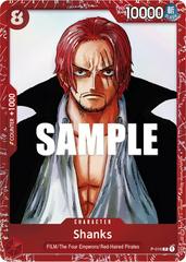 Shanks P-016 - One Piece Promo kart gorseli