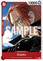 Shanks P-016 - One Piece Promo kart gorseli