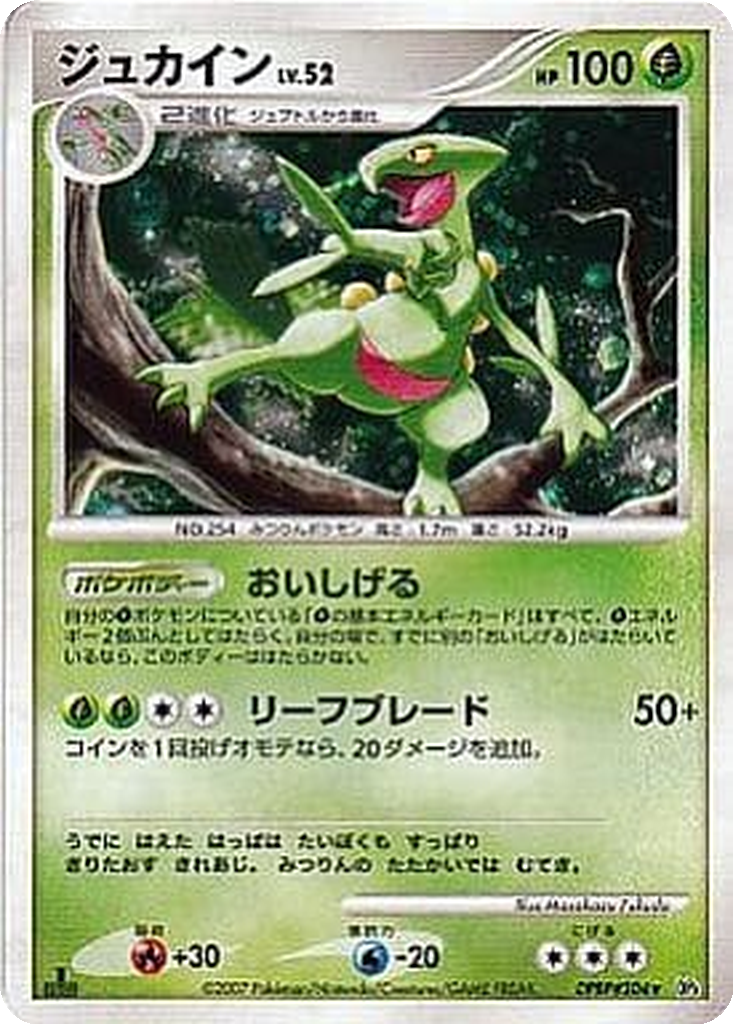 Sceptile 7 - Dawn Dash kart görseli