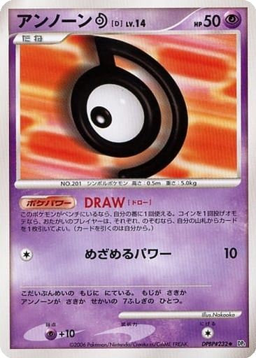 Unown D 55 - Space-Time Creation kart gorseli
