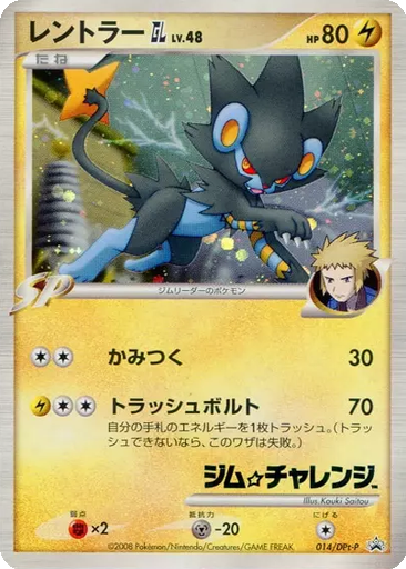 Luxray GL 14 - DPt-P Promos kart gorseli