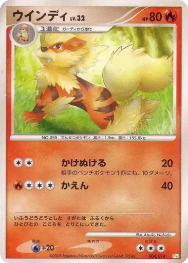 Arcanine 4 - Gift Box DPt: Turtwig Half Deck kart gorseli