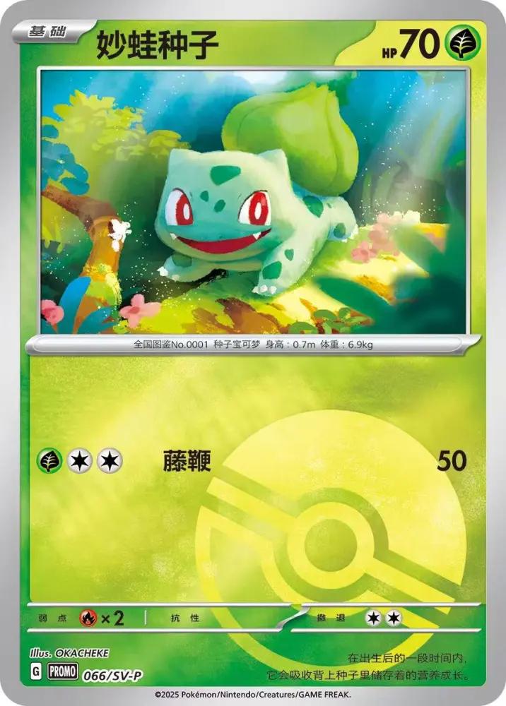 Bulbasaur 66 - Chinese Promo kart görseli