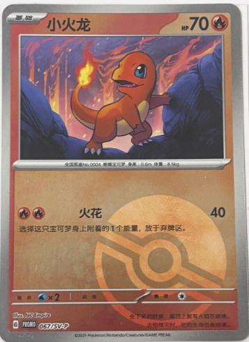 Charmander 67 - Chinese Promo kart görseli