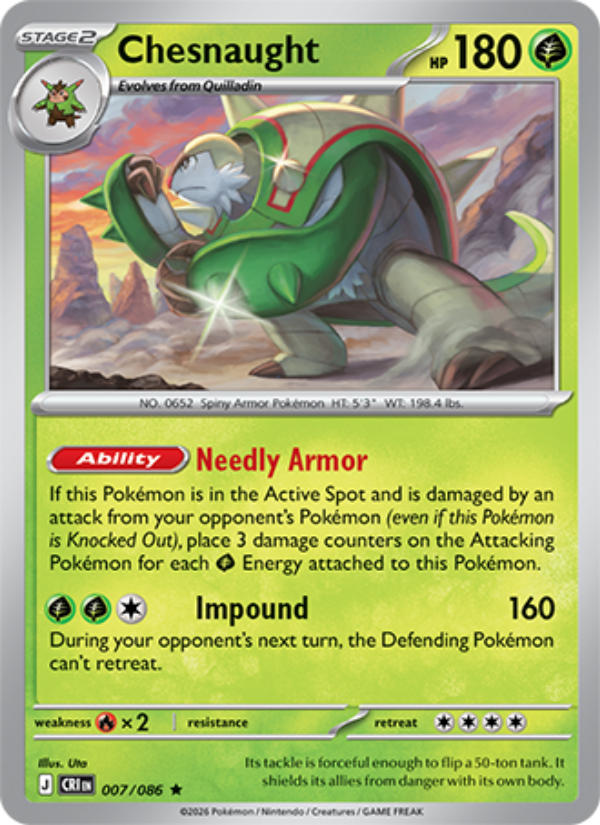 Chesnaught 007 - Chaos Rising kart görseli