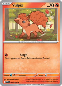 Vulpix 008 - Chaos Rising kart gorseli