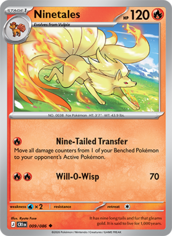 Ninetales 009 - Chaos Rising kart görseli