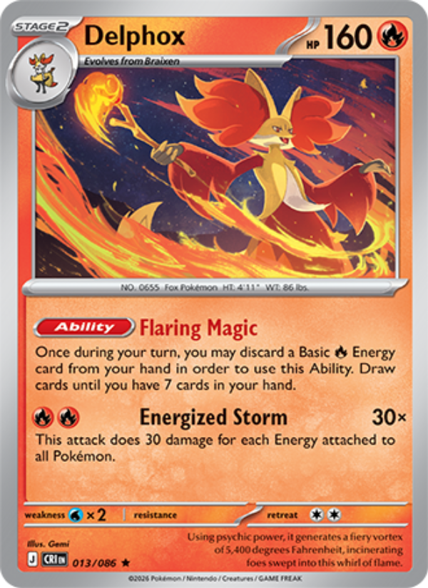 Delphox 013 - Chaos Rising kart görseli