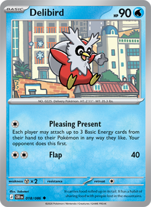 Delibird 018 - Chaos Rising kart görseli
