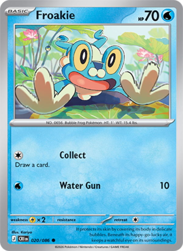 Froakie 020 - Chaos Rising kart görseli