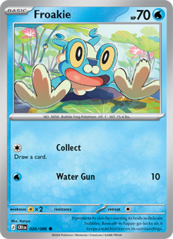 Froakie 020 - Chaos Rising kart gorseli