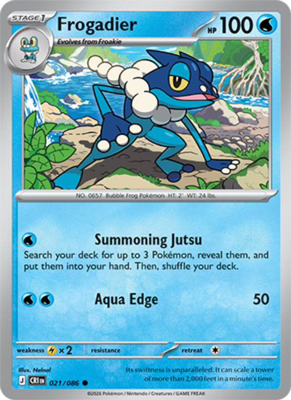 Frogadier 021 - Chaos Rising kart görseli
