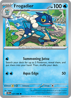 Frogadier 021 - Chaos Rising kart gorseli
