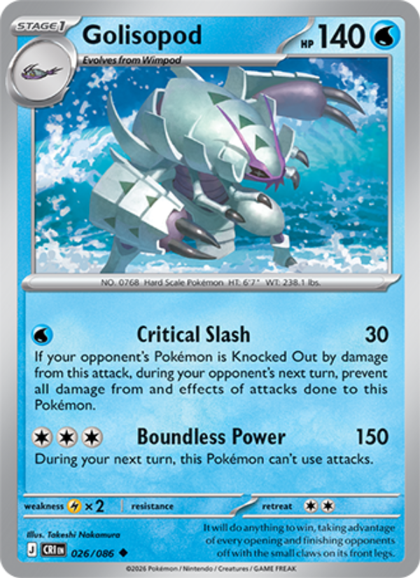 Golisopod 026 - Chaos Rising kart görseli