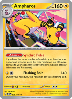 Ampharos 029 - Chaos Rising kart gorseli