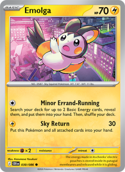Emolga 030 - Chaos Rising kart gorseli