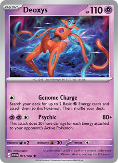 Deoxys 031 - Chaos Rising kart gorseli