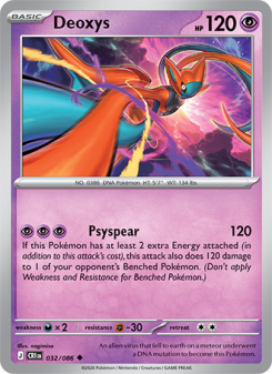 Deoxys 032 - Chaos Rising kart gorseli