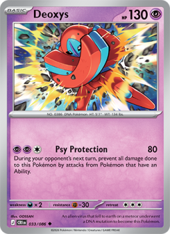 Deoxys 033 - Chaos Rising kart gorseli